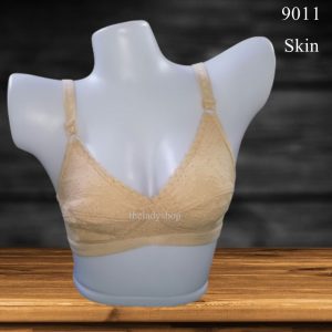 Cotton Chicken Non-Padded Soft Bra - White